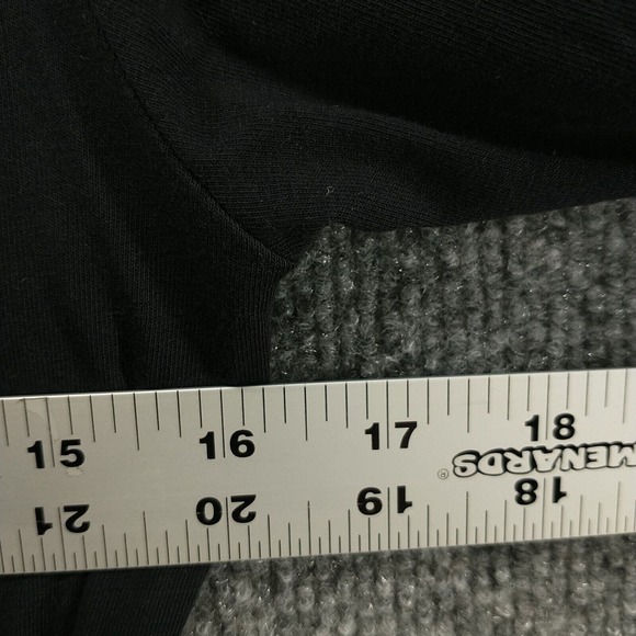 Gabrielle Rohde Royce Women's Verizon Faux Wrap Blouse Black Small 3/4 Sleeve - Picture 14 of 14